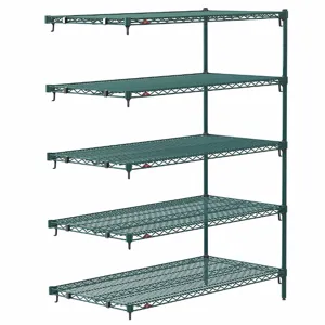 METRO 5AA537K3 Wire Shelving, Shelf, Metal, Adjustable Shelving, Add-On | CT3BXW 60YU01