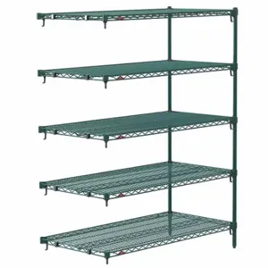 METRO 5AA557K3 Wire Shelving, Shelf, Metal, Adjustable Shelving, Add-On | CT3BYE 60YU04