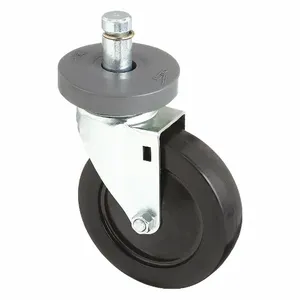 METRO 5M Swivel Stem Caster 5 Inch 200 Lb Rubber | AE2TTD 4ZJ36