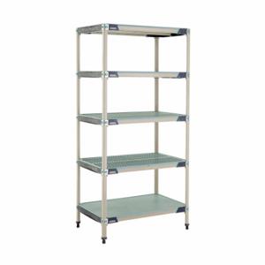 METRO 5X537HX3 Industrial Shelving Starter, 24 Inch x 36 in, 74 Inch Overall Height, 5 Shelves | CT3CAC 60YU21