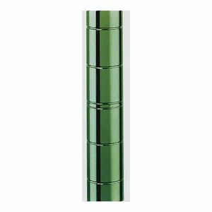 METRO 74UPK3 Shelf Post 73-7/8 Inch H Steel Green Pack Of 4 | AE4EJE 5JNU7