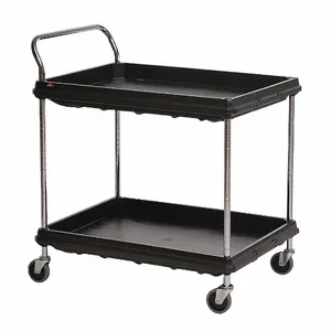 METRO BC2636-2DBL Utility Cart 300 Lb. Load Capacity Pe | AC3XYY 2XJR6