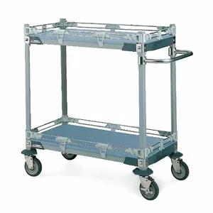 METRO CHEMX3 Utility Chemical Cart Polymer 18w x 36l | AE8YGA 6GJY8