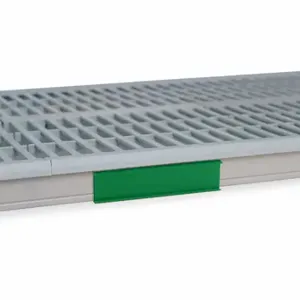 METRO CSM6-GX Color Shelf Marker, MetroMax i Series, 6 Inch Overall Width, 1 1/2 Inch Overall Height | CT3BWD 60YV21