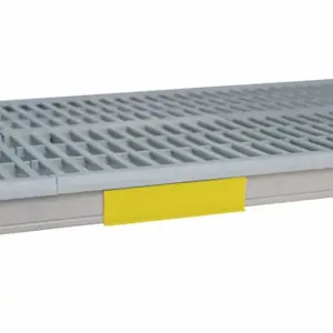 METRO CSM6-YX Color Shelf Marker, MetroMax i Series, 6 Inch Overall Width, 1 1/2 Inch Overall Height | CT3BWG 60YV15