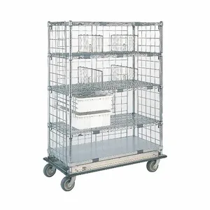 METRO ECM56XC Exchange Cart 24 Inch Width 60 Inch Length | AC3HTG 2TRK1