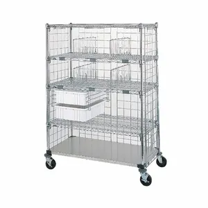 METRO ECM55XD Exchange Cart 24 Inch Width 48 Inch Length | AC3HTD 2TRJ7