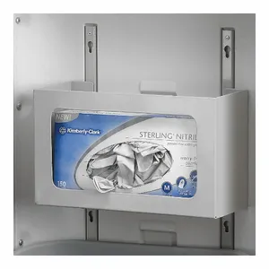 METRO FL236 Glove Box Holder White 10-1/8 Inch Length | AE9YUE 6NXJ8