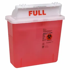 METRO FL252 Sharps Container 1-1/4 Gallon Mailbox Lid | AE9YUC 6NXJ6