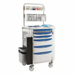 METRO FLANES1 Anesthesia Cart H 45-1/4 x W 32-1/4 | AB7ZXY 24X114