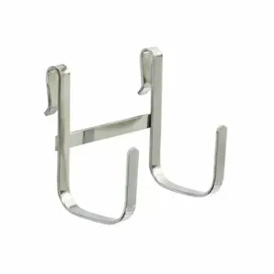 METRO HK26C Utility Hook, Snap On, Chrome, 8 Inch, Ea, 3 3/4 Inch Width x 3 7/16 Inch Height, Steel | CT3BRR 39F316