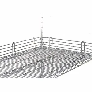 METRO L24N-4C Shelf Side/Back Ledge 4 H x 24 Inch Width - Pack of 2 | AE4EJG 5JNU9