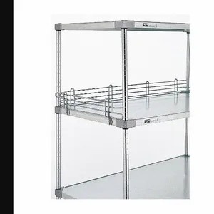 METRO L18WS Shelf Side/back Ledge 4 H x 18 Inch Width - Pack Of 2 | AE4EJV 5JNX3