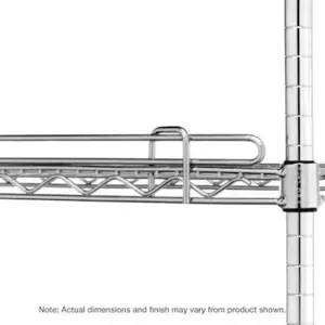 METRO L48N-1C Ledge, Chrome, 48Lx1H, Ea, 48 Inch Size x 3/4 Inch Size x 2 1/2 Inch, Steel, Silver | CT3BVJ 39F334