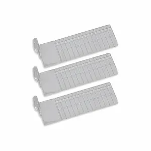 METRO MBA114 Short Drawer Dividers 2-1/4 Inch H Clear - Pack Of 3 | AC8PBG 3CWD6