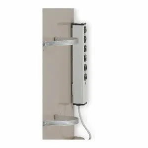 METRO MBA696 Hospital Grade 6-outlet Strip White | AC8PBE 3CWD4