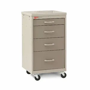 METRO MBC1210TL-DT Compact Cart Steel/polymer Light/dark Taupe | AC8PDD 3CWJ4