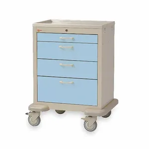 METRO MBX1210TL-SB Medical Cart Steel/polymer Taupe/blue | AC8PCE 3CWF9