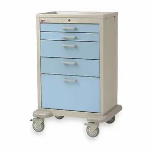 METRO MBX2201TL-SB Medical Cart Steel/polymer Taupe/blue | AC8PCW 3CWH6