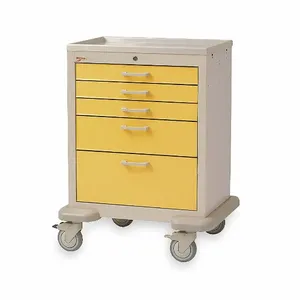 METRO MBX3110TL-YE Medical Cart Steel/polymer Taupe/yellow | AC8PCA 3CWF5