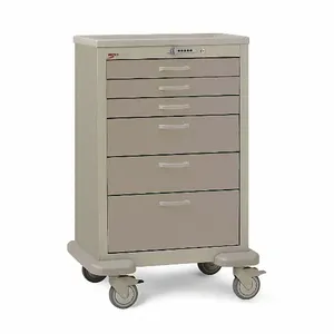 METRO MBX3210TL-DT Medical Cart Steel/polymer Light/dark Taupe | AC8PCM 3CWG7