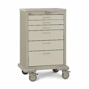 METRO MBX3210TL-LT Medical Cart Steel/polymer Light Taupe | AC8PCN 3CWG8