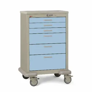 METRO MBX3210TL-SB Medical Cart Steel/polymer Taupe/blue | AC8PCQ 3CWH1