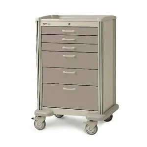 METRO MBX4101TL-DT Medical Cart Steel/polymer Light/dark Taupe | AC8PCG 3CWG2