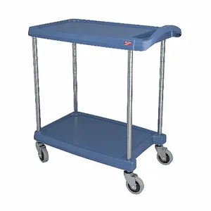 METRO MY1627-24BU Utility Cart 300 Lb Load Capacity 2 Shelves | AF8YJY 29JU26