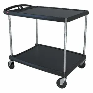 METRO MY2636-25BL Utility Cart 400 Lb Load Capacity 2 Shelves | AF8YKK 29JU37