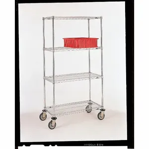 METRO PK1051 Wire Cart 24 Inch Width 48 Inch Length Steel | AC9RTW 3JKX7