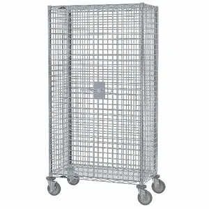 METRO SEC33ECQ Wire Security Cart Chrome 41x22x68 | AB6AHU 20W743