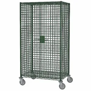 METRO SEC56DK3 Wire Security Cart Epoxy Coat 65x28x68 | AB6AHQ 20W729