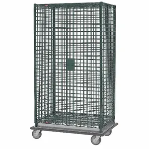 METRO SEC53LK3 Wire Security Cart Epoxy Coat 39x28x69 | AB6AHE 20W719