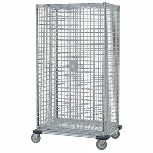 METRO SEC56LCQ Wire Security Cart Chrome 63x28x69 | AB6AJC 20W751