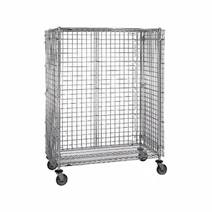 METRO SEC66EC Wire Security Cart 900 Lb. 60x30 Inch | AC2ALU 2HEF9