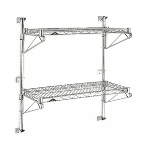 METRO SW53C-2-2436 Industrial Wall Shelving 36 Inch Width | AA8ZZR 1BEX5