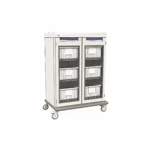 METRO SXRDIVSTOR Medical Iv Cart Taupe With 6 Tote Box Es | AE8NKK 6EJF1