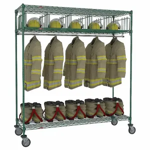 METRO TFMOBTOGR Turnout Gear Rack Mobile 5 Compartment | AC6XEE 36P499