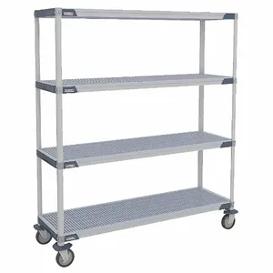 METRO X336EGX3 Utility Cart Microban 36x18x68 4 Shelf | AB6AEU 20W658