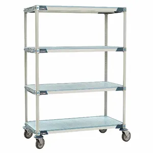 METRO X556EFX3 Utility Cart Microban 48x24x68 4 Shelf | AB6AFE 20W668