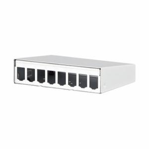 METZ CONNECT 130861-0802-E Housing, Surface, Steel, 8 Ports, Unequipped | CT3CJB 802L31