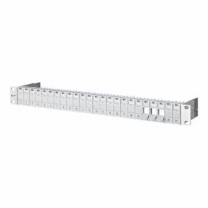 METZ CONNECT 130920-00KE Patch Panel, Rack, ABS, 24 Ports, Unequipped | CT3CKZ 802L04