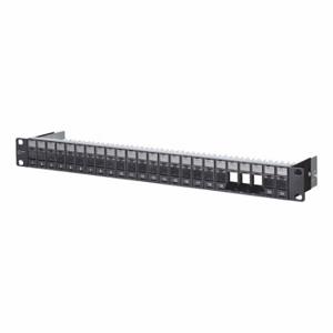METZ CONNECT 130920-BK-E Patch Panel, Rack, ABS, 24 Ports, Unequipped | CT3CKW 802L05