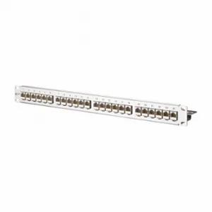 METZ CONNECT 130921-E Patch Panel, Rack, Stainless Steel, IDC Connection x RJ45, 180 Deg Mounting Angle | CT3CLQ 802L19