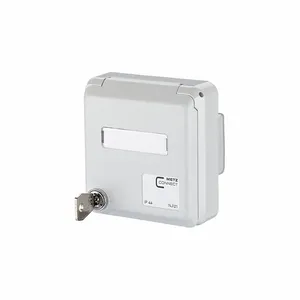 METZ CONNECT 1309461003-I IP44SG Housing, UP, 2 Ports, Unequipped | CT3CJF 802L46