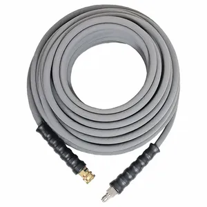 MI-T-M 15-0273 Extension Hose, 100 Feet Length, 3/8 Inch Hose ID, 4000 Psi, Gray | CV6YPB