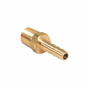 MI-T-M 23-0051 Hose Barb, 1/4 Inch MPT x 1/4 Inch Size, Brass | CJ2LPD 25GT77