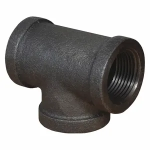 MI-T-M 24-0261 Tee, 1 InchNpt Black Pipe | CJ3PTJ 25GU06