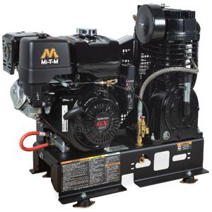 MI-T-M ABS-13H-B Gasoline Air Compressor, Pneumatic, Base Mount, 29 Cfm, 389 cc Honda | CV6YYL